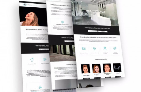 Alberto Garcia Clinicas Dentales - Search Engine Specialists Web Portal Creation and e-commerce Mallorca
