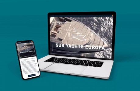 Sur Yachts Europa - Creación de portales web en Mallorca