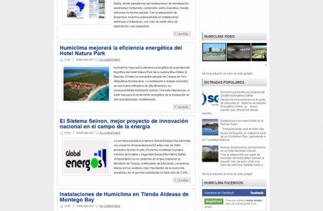 Humiclima - Search Engine Specialists Web Portal Creation and e-commerce Mallorca